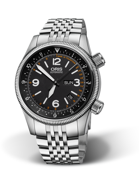 Royal Flying Doctor Service Limited Edition, 44mm, Black, Stainless steel Strap, Stainless steel screw-in security crown, Multi-piece stainless steel case