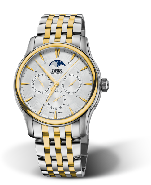 Artelier Complication 2007, 40.50mm, Grey, Stainless steel Strap, Stainless steel crown, Multi-piece stainless steel case, yellow gold PVD plated top ring