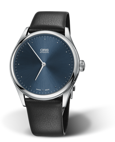 Thelonious Monk Limited Edition, 40mm, Blue, Leather Strap, Stainless steel crown, Multi-piece stainless steel case