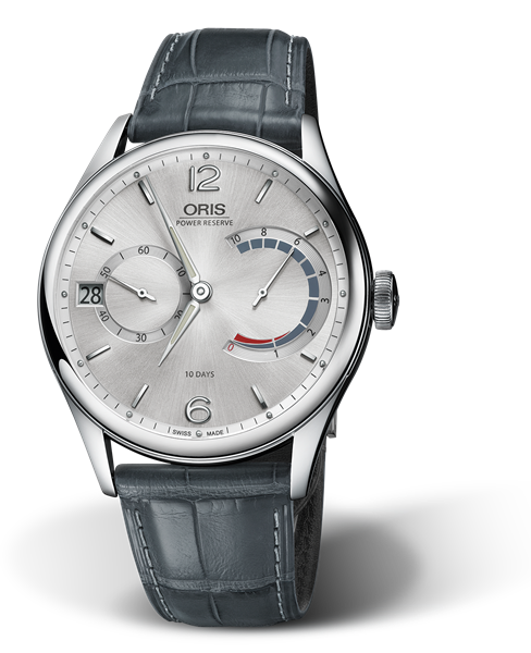 Artelier Calibre 111, 43mm, Grey, Leather Strap, Stainless steel crown, Multi-piece stainless steel case