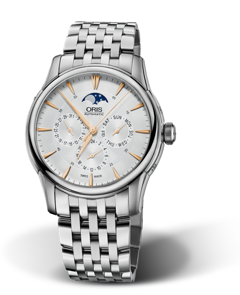 Artelier Complication, 40.50 mm, Grey, Stainless steel Strap, Stainless steel crown, Multi-piece stainless steel case