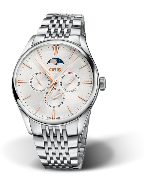 Artelier Complication, 40.00 mm, Grey, Stainless steel Strap, Stainless steel crown, Multi-piece stainless steel case