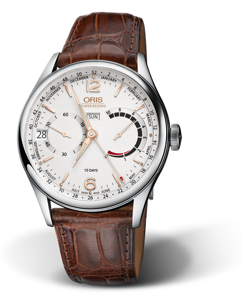 Artelier Calibre 113, 43mm, Grey, Leather Strap, Stainless steel crown, Multi-piece stainless steel case