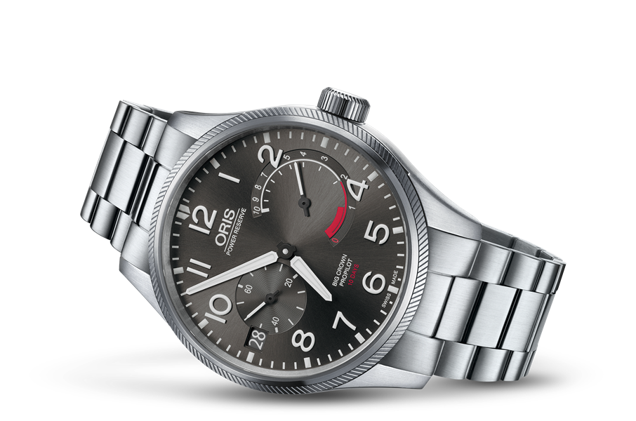 Big Crown ProPilot Calibre 111, Grey, Stainless steel Strap