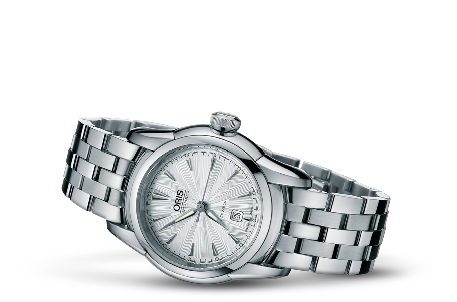 Artelier Date, Grey, Stainless steel Strap