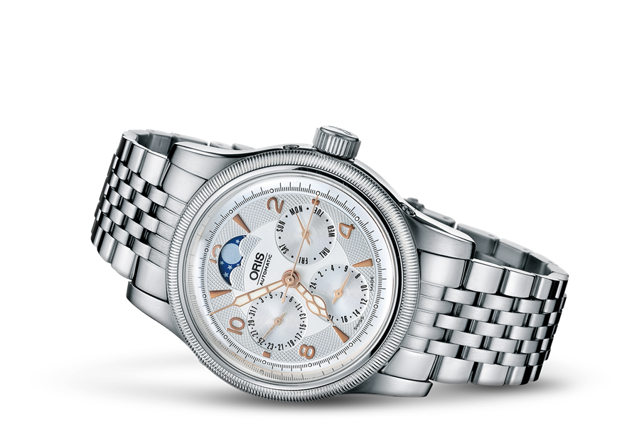 Big Crown Complication 2004, Grey, Stainless steel Strap
