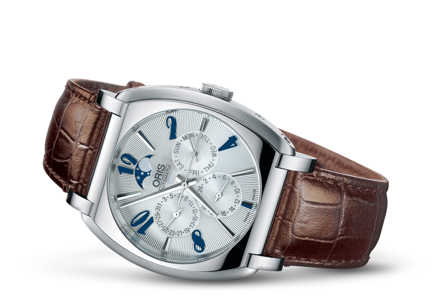 Frank Sinatra Complication, Grey, Leather Strap
