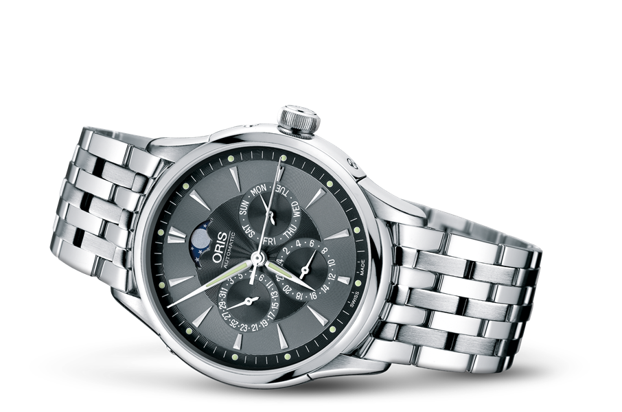 Artelier Complication 2007, Black, Stainless steel Strap