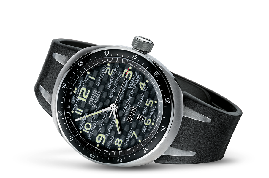 TT3 Grand Prix Limited Edition, Black, Rubber Strap