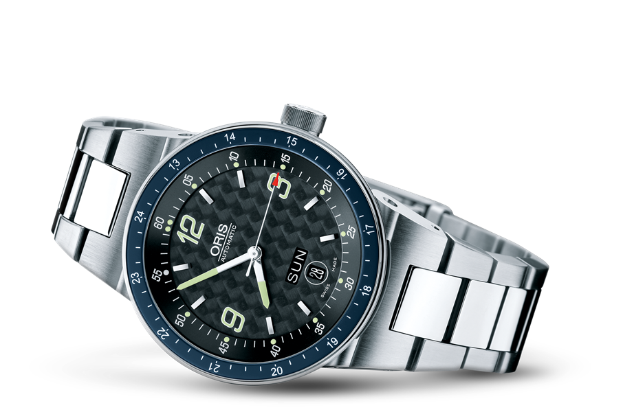 WilliamsF1 Team Day Date 2004, Black, Stainless steel Strap