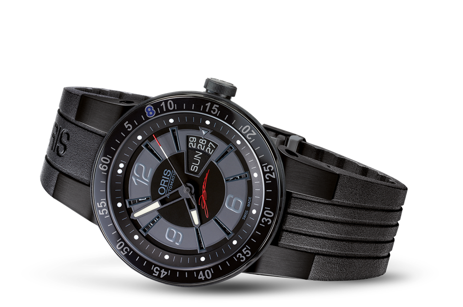 Kazuki Nakajima Limited Edition, Black, Rubber Strap