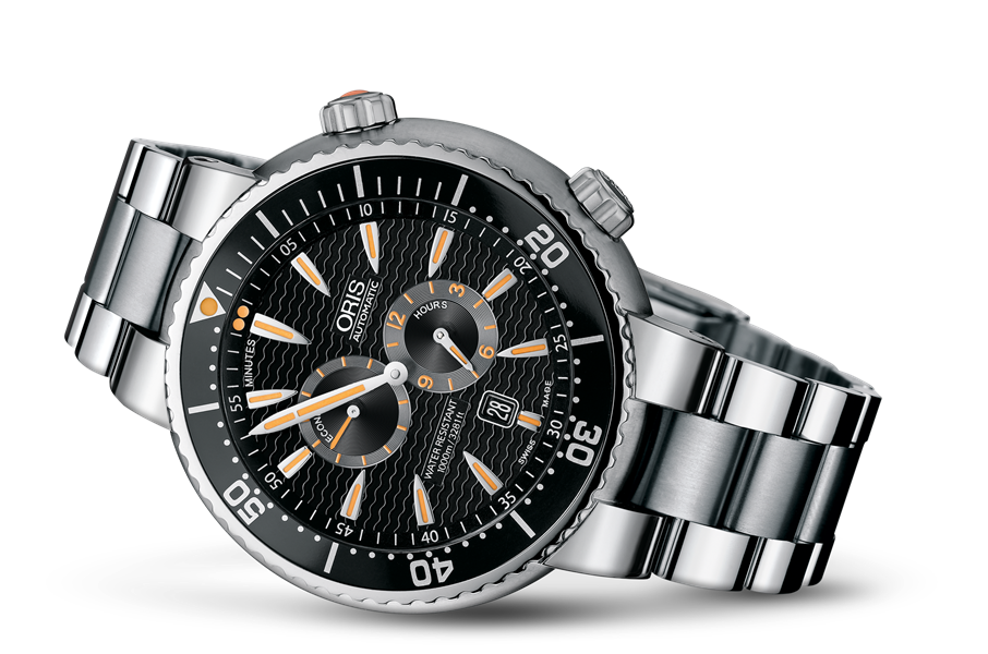 Regulateur "Der Meistertaucher", Black, Rubber Strap