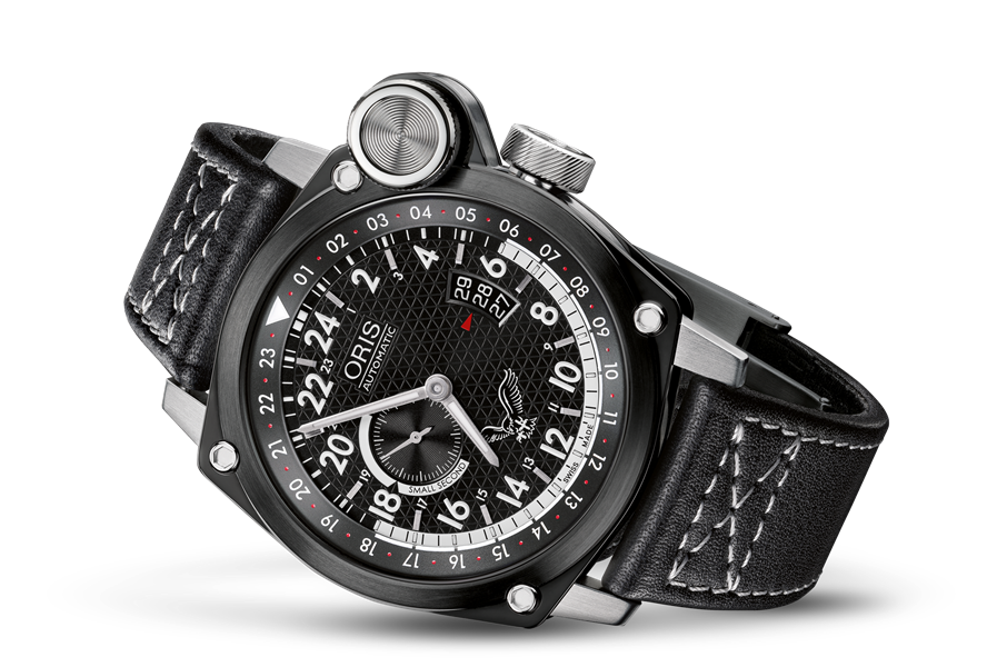 Blue Eagles Limited Edition, Black, Leather Strap