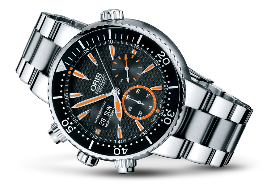 Carlos Coste Chronograph Limited Edition, Black, Titanium Strap