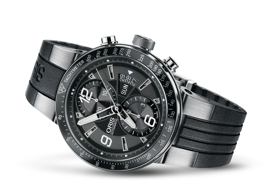 WilliamsF1 Team Chronograph, Black, Rubber Strap