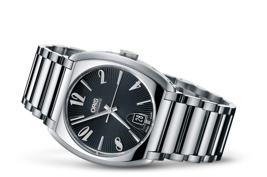 Frank Sinatra Date, Black, Stainless steel Strap