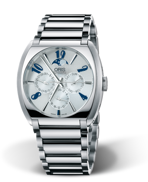 Frank Sinatra Complication, 39.00 x 40mm, Grey, Stainless steel Strap, Stainless steel crown, Multi-piece stainless steel case, flexible lugs