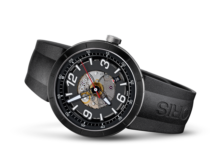 TT1 Engine Date, Black, Rubber Strap