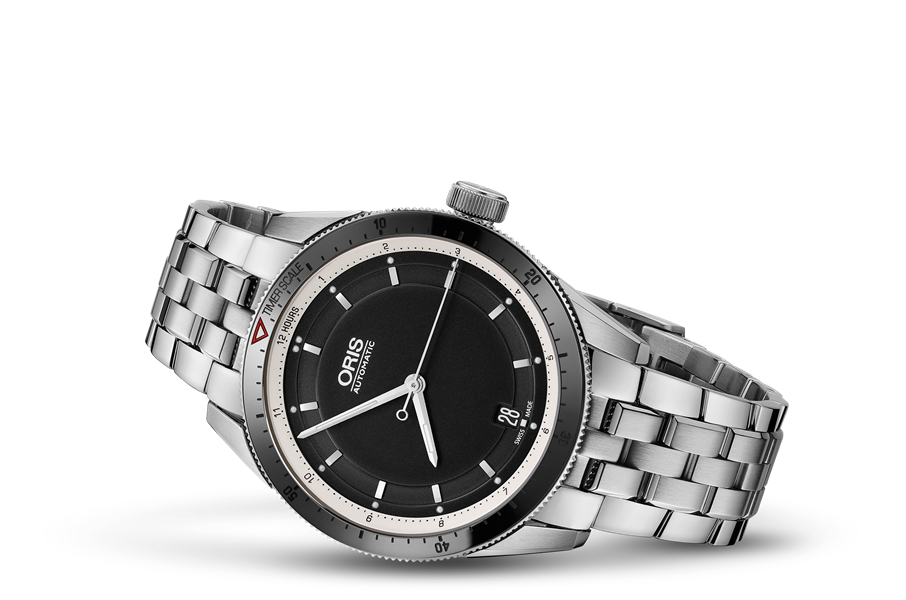 Artix GT Date, Black, Stainless steel Strap
