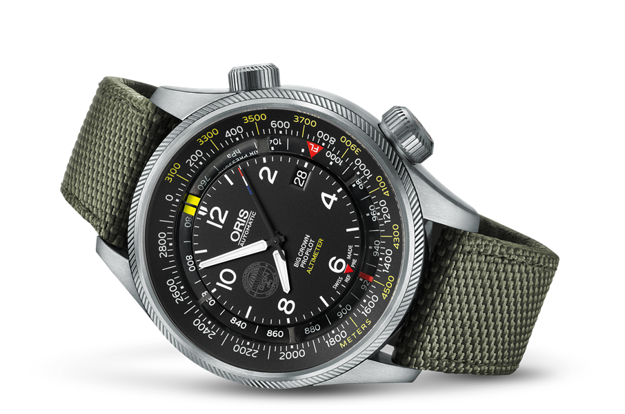 GIGN Edition Limitée, Black, Textile Strap