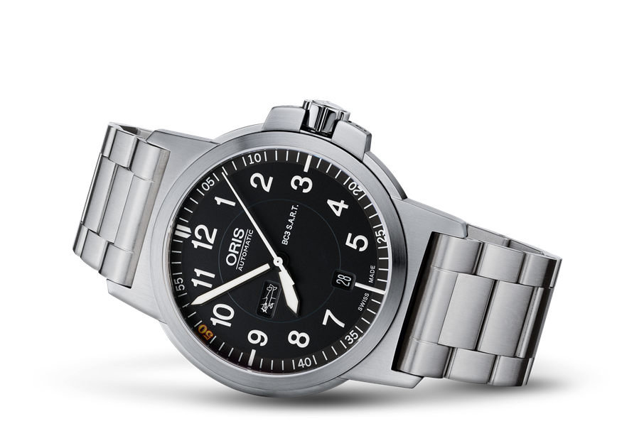 Air Racing Silver Lake Edition, Black, Stainless steel Strap