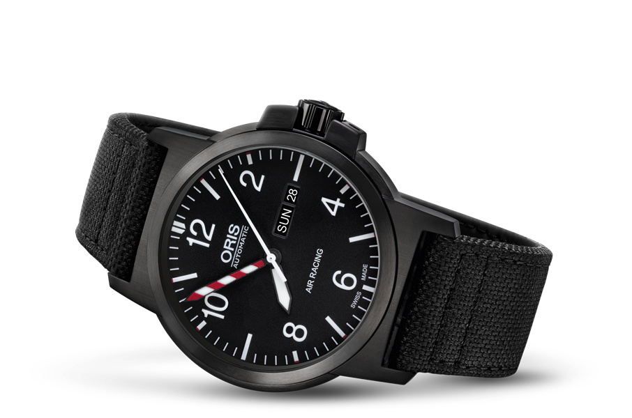 Air Racing Edition III, Black, Textile Strap