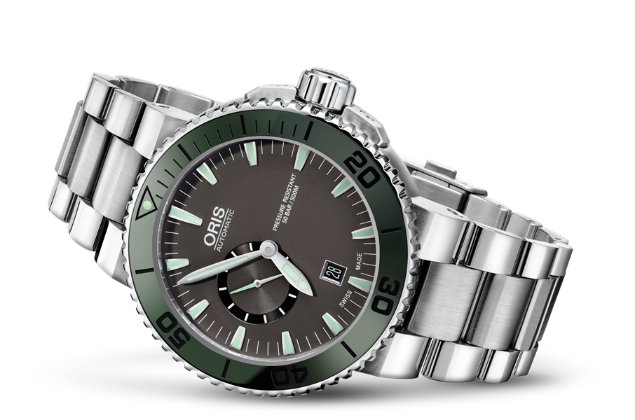 Aquis Small Second, 46.00 mm, Grey