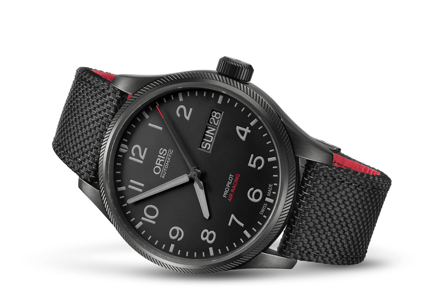 Air Racing Edition V, Black, Textile Strap