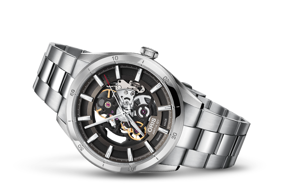 Artix GT Skeleton, Grey, Stainless steel Strap