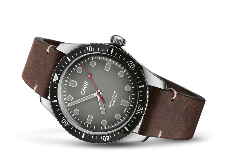 CronotempVs Limited Edition, Grey, Leather Strap