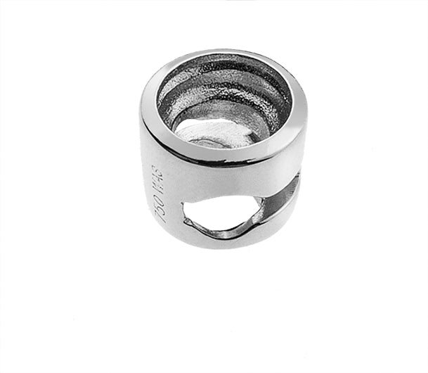 Solitär Anhänger Zargenfassung Rohling Weissgold 750 0ct.