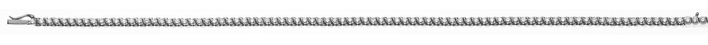 Bracelet Weissgold 750 mit 89 Brillanten H SI ct.