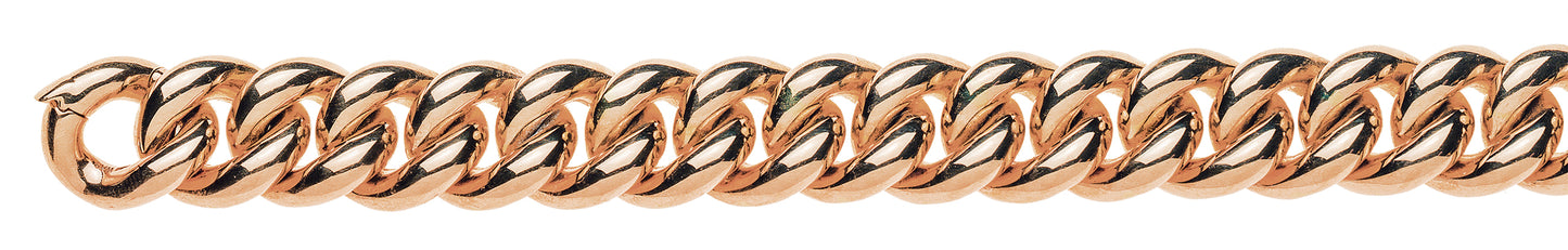 Rundpanzer Roségold 750 Handarbeit Drahtdicke 4.5mm, 4N