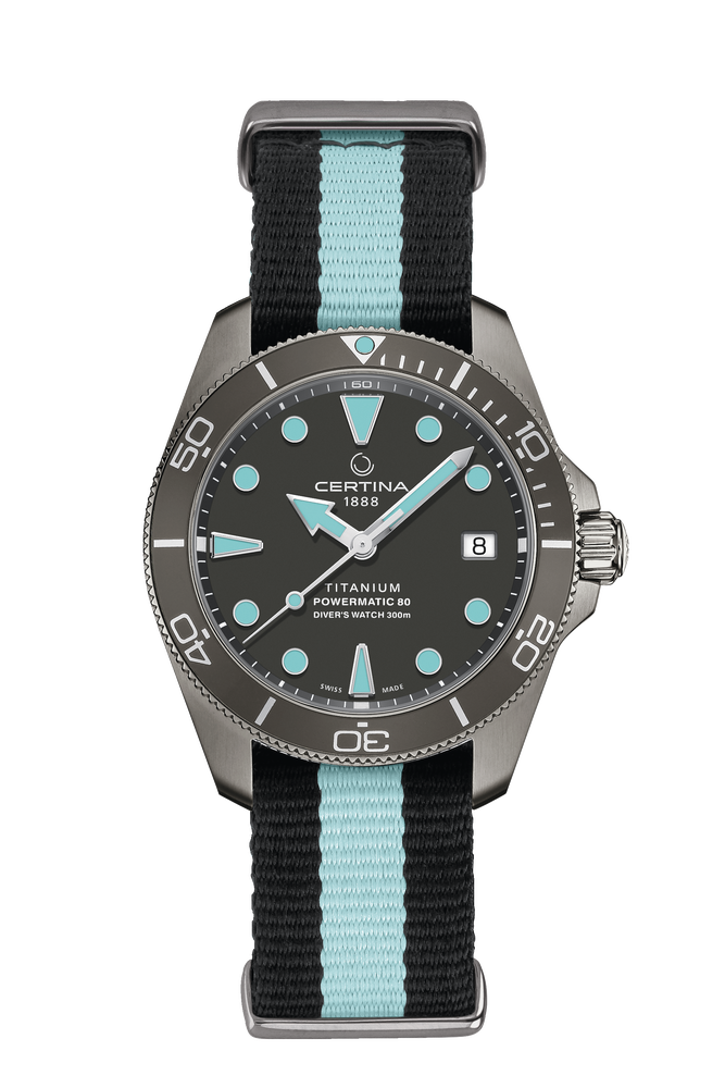 DS Action Diver 38mm Powermatic 80 grau