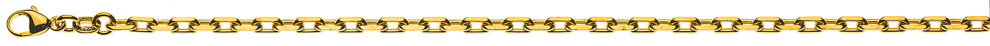 Anker 4-fach geschliffen Gelbgold 750