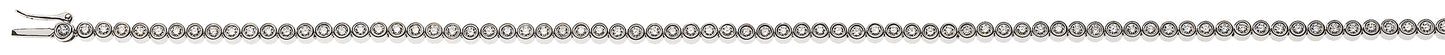 Bracelet Weissgold 750 mit 75 Brillanten H SI Zargenfassung