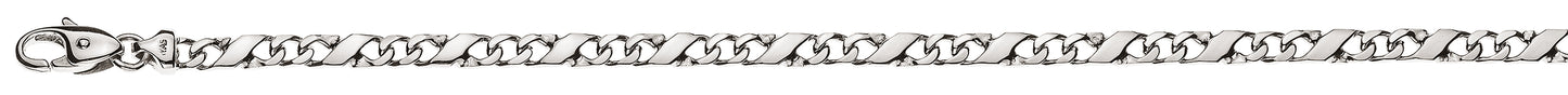 Carrera Armband poliert Weissgold 750