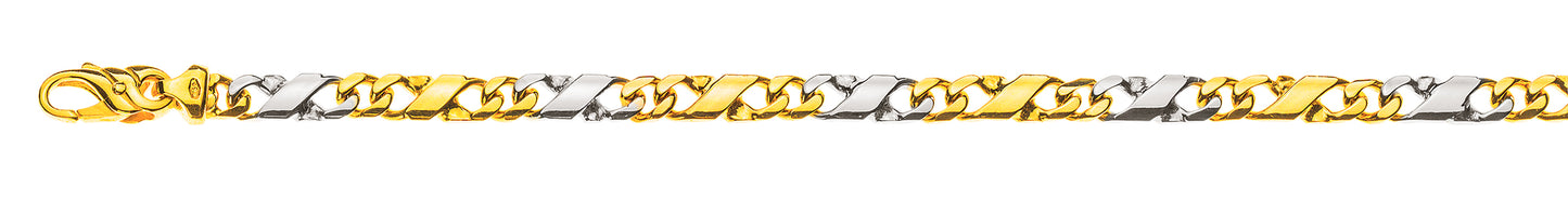 Carrera Collier Bicolor (Gelb-/Weissgold) 750