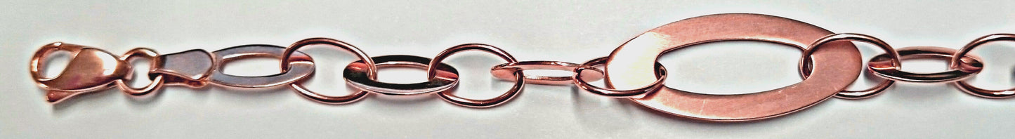 Collier Rotgold 750 halbmassiv