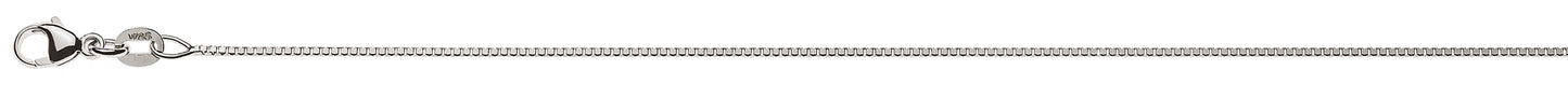 Venezianer diamantiert Weissgold 750