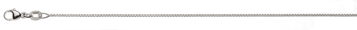 Venezianer diamantiert Weissgold 750