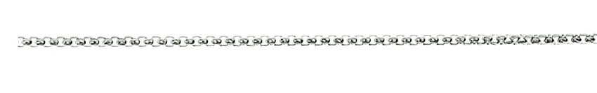 Venezianer rund diamantiert Weissgold 750