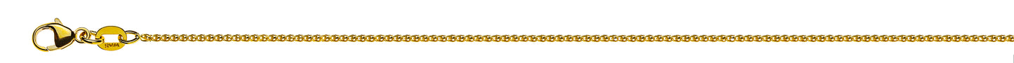 Zopf Gelbgold 750 diamantiert
