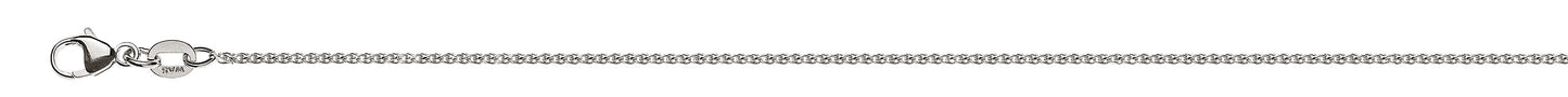 Zopf Weissgold 375 diamantiert