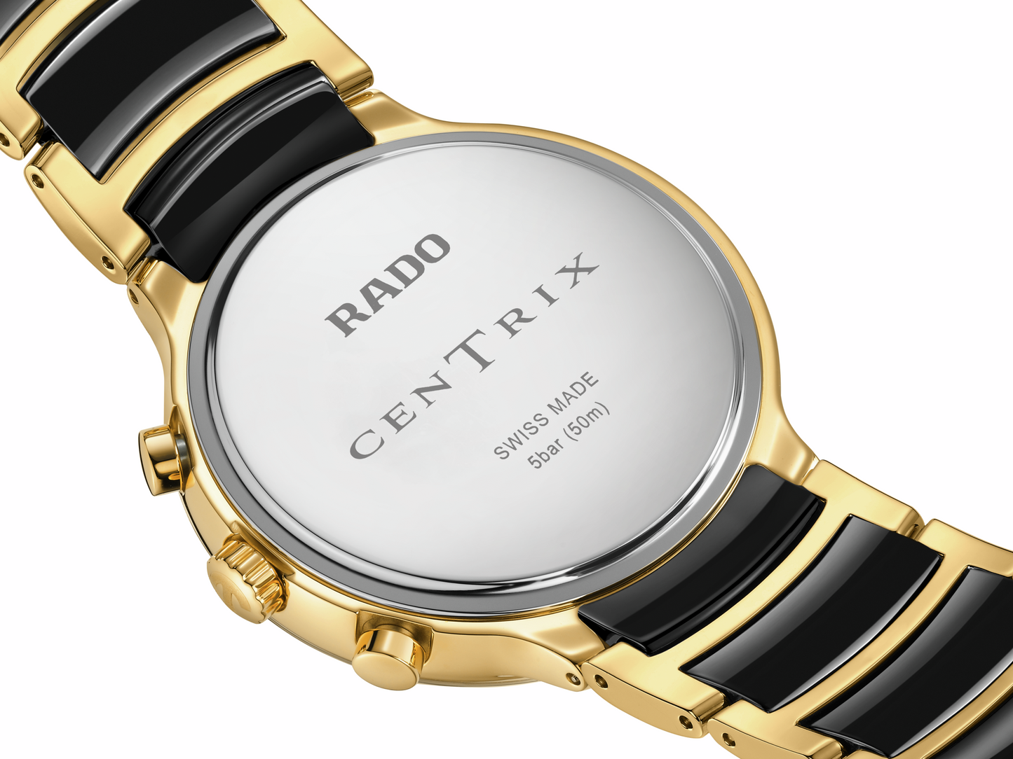 XL Uhr Centrix Chr Q,gelb/sch-R30211152