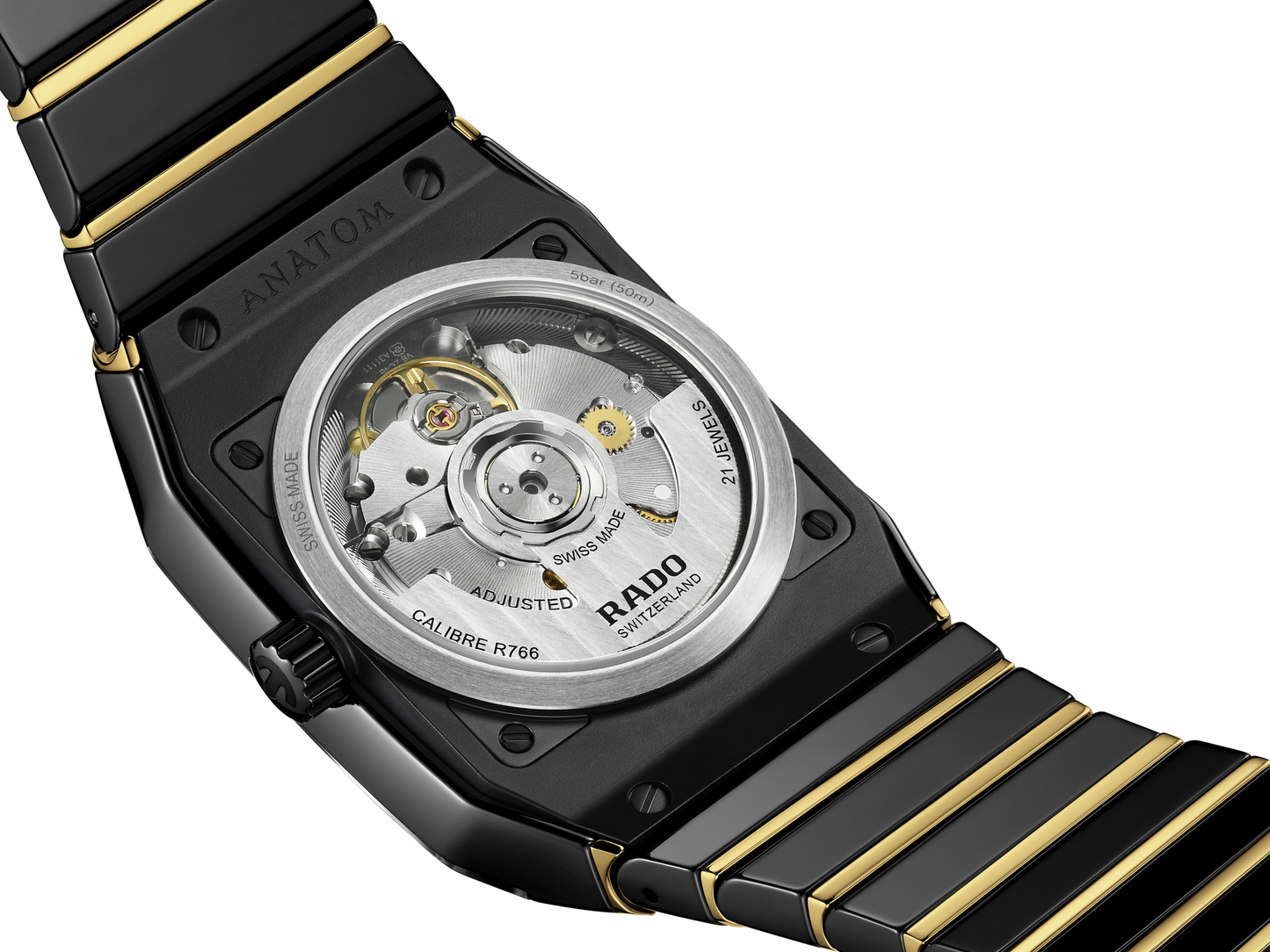 L Uhr Anatom Auto, schwarz-R10200152