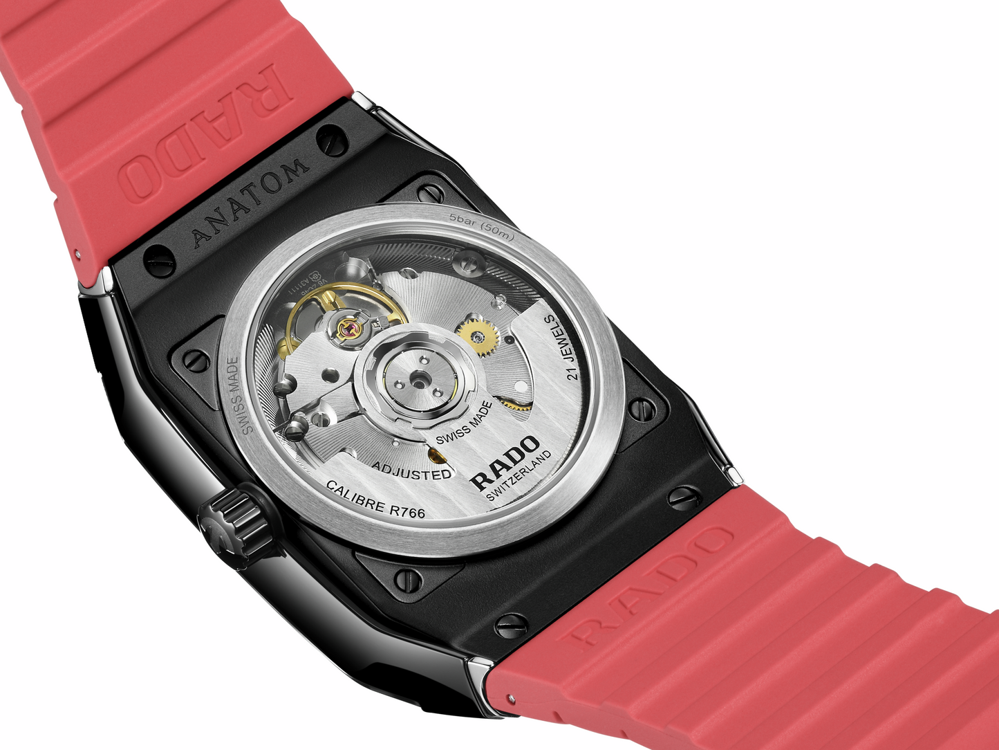 L Uhr Anatom Auto,Grapefruit-R10201409