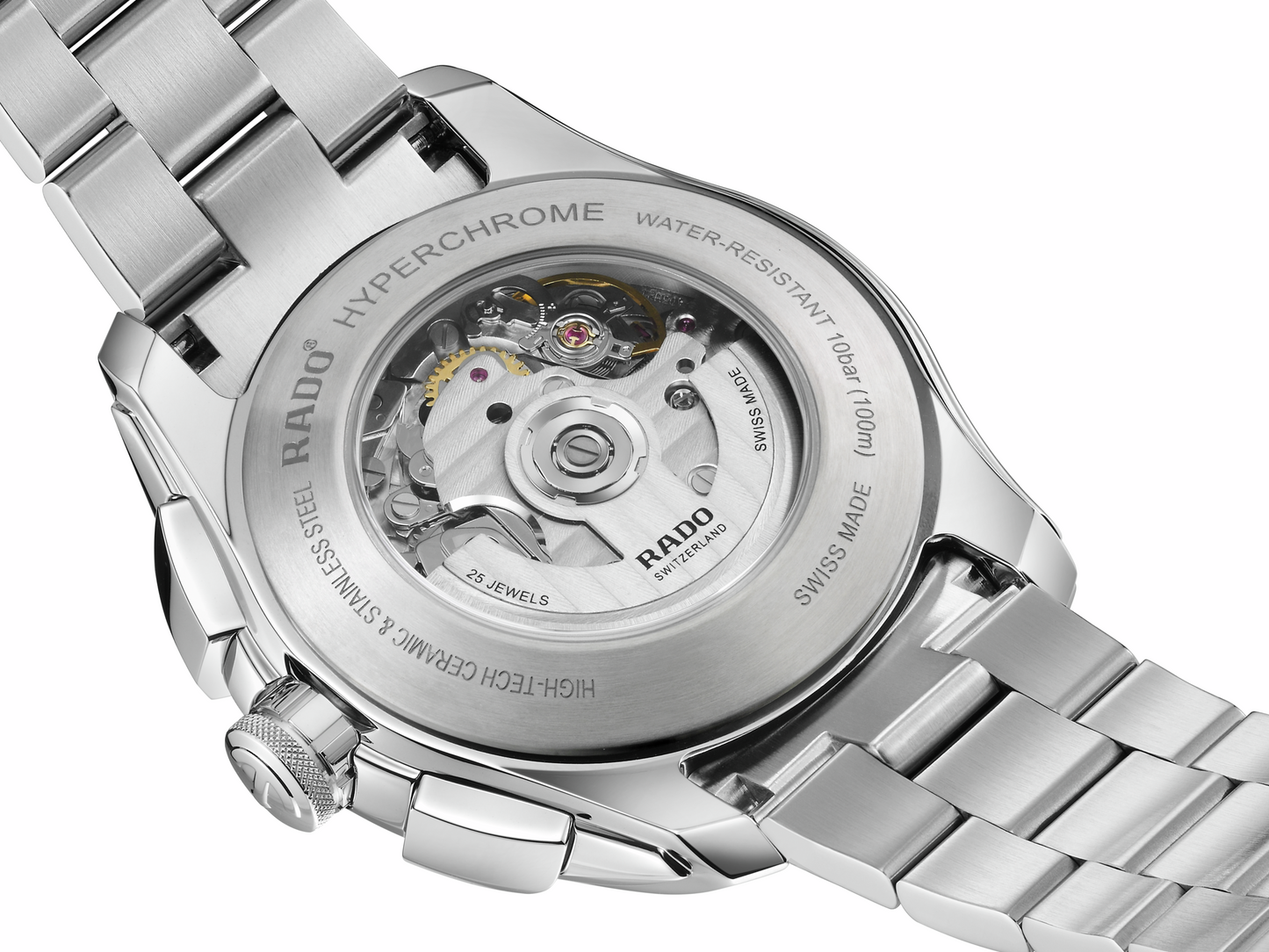XXL Uhr Hyperchrome AC, weiss-R32042013