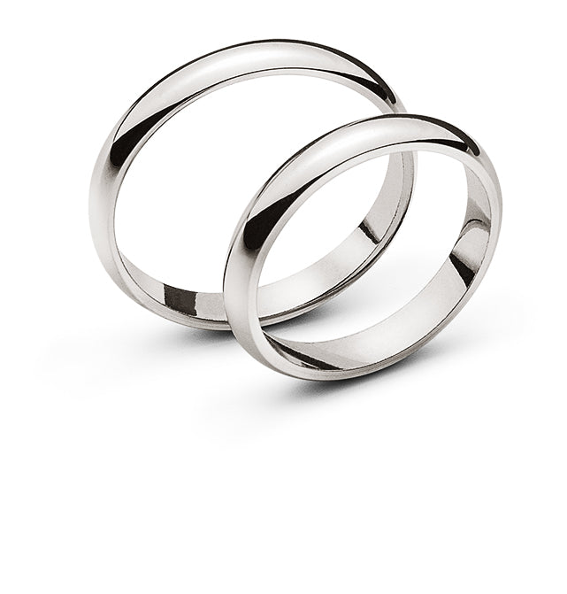 Trauring Weissgold 750