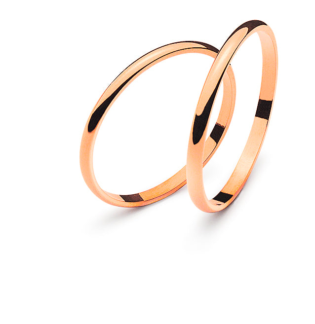 Trauring Rotgold 750